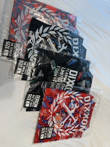 Dixxon four shirt lot - dixxon,