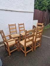 Set of 6 including 2 carver