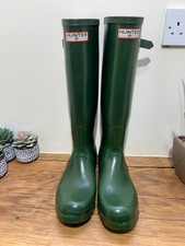 Vintage Hunter Wellies Green