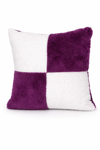 Teddy fleece checkerboard - teddy,