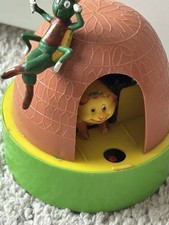 Vintage Clockwork Maya The Bee Money Box Working Condition