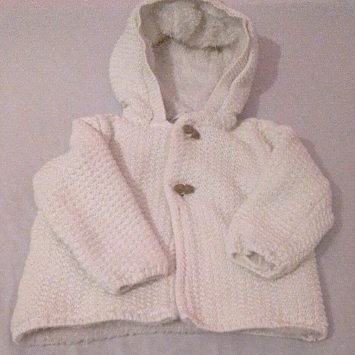 Unisex baby hooded lined - f&f,