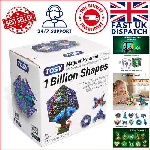 Creative magnet pyramid cube - pyramid,