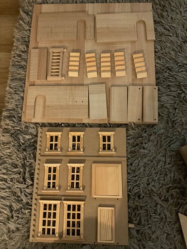 24th scale doll house unmade - scale,
