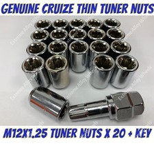 Alloy Wheel Nuts Tuner Open x 20 UNF Jaguar E Type XJ XJ40 X350 X308 X300 XK8