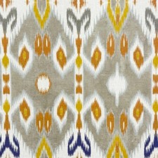 Zena Ikat Copper Fabric 137cm