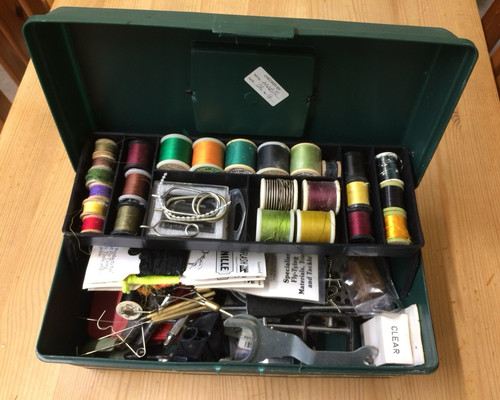 Green plastic box - plastic,