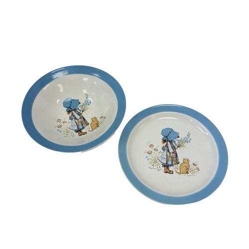 Holly hobbie plate bowl - holly,