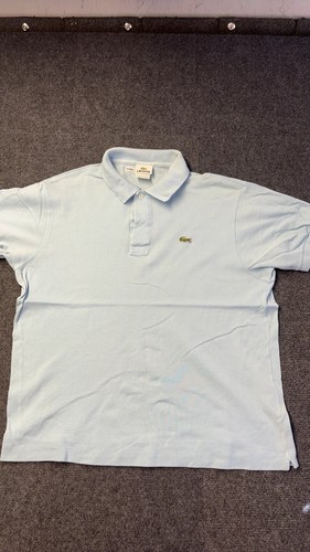 Lacoste light blue polo shirt - blue,