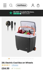 VonShef 28L Electric Cool Box