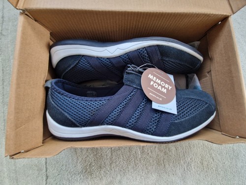 Pavers ladies navy blue - , memory