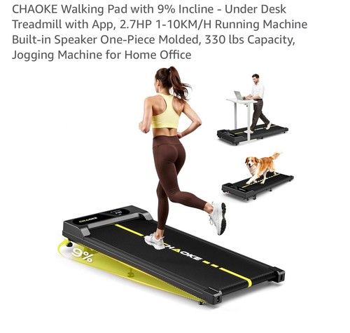 Walking pad treadmill - walking,