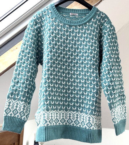 Ladies part wool jacquard - wool,,