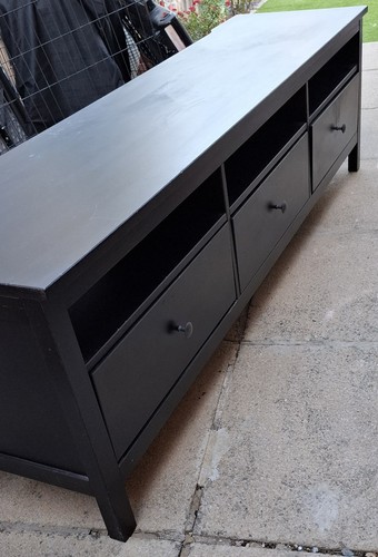 Ikea hemnes black stand 3 - hemnes,