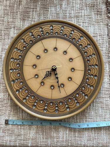 Studio pottery clock handmade - studio,