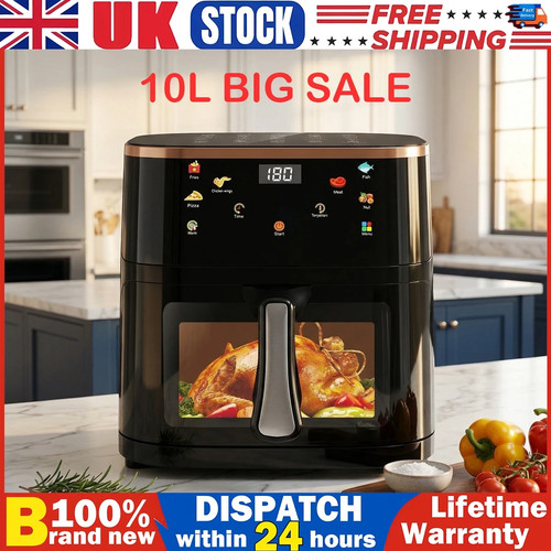 10l large air fryer 1800w - air,