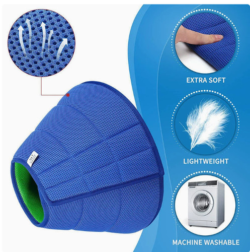 Large sized soft dog cone - large-sized,