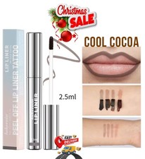 Waterproof Lip Liner Peel Off Tattoo Lipgloss Long Lasting Matte Lip Cool Cocoa