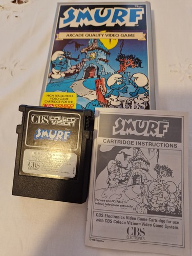 Smurf rare boxed cbs - smurf,