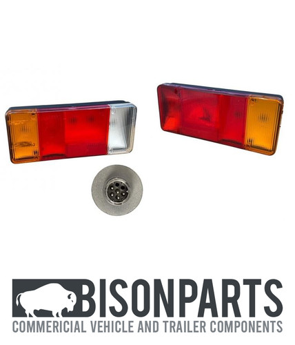 Rear combination lamps with - rear,