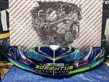 TONY KART NOSE CONE DAMAGE SEE PICTURE