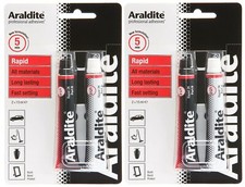 2 x Araldite Rapid Tube  2 x