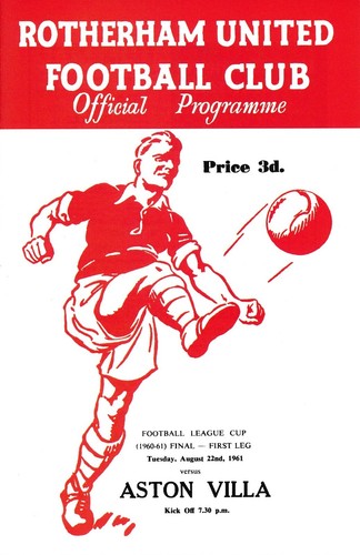 League cup final 1961 - cup,