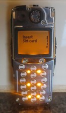 Vintage Nokia 5210 Mobile Phone Working Orange Network Made In Finland