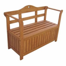 Dakota Fields Wooden Storage Bench Durable Stylish Home Furniture Solution