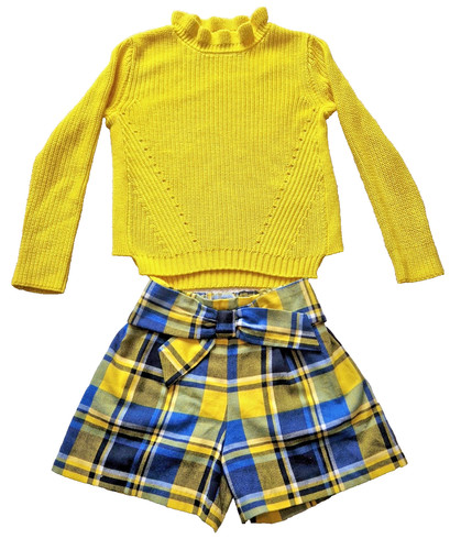 Mayoral girls yellow knit - mayoral,