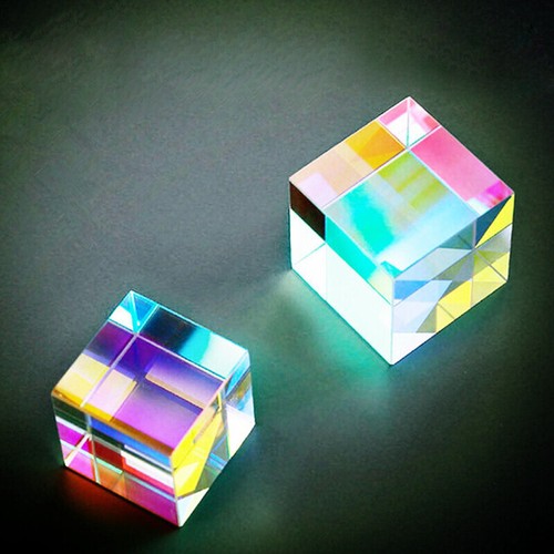 25x25x25mm cube prism rgb - prism,