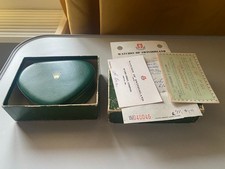Vintage Rolex Ladies Watch Presentation Box with Outer Box & Documents, 1960s.