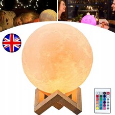 3D Moon Lamp Night Light with