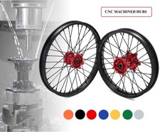 21/18 CNC Spoked Wheel Set For