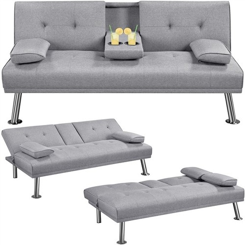 Fabric sofa bed convertible - fabric,