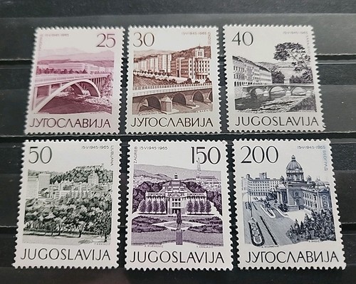 Yugoslavia stamps 1965 - yugoslavia,