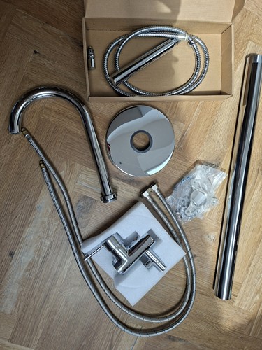 Eden freestanding bath shower - freestanding,