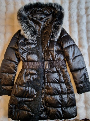 Puffa coat with - with, fur