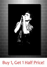 IAN CURTIS JOY DIVISION CANVAS PRINT : Ready To Hang POP ART BOX CANVAS PICTURE 