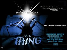 THE THING 1982 quad poster print 30x40" John Carpenter Kurt Russell FREE P&P