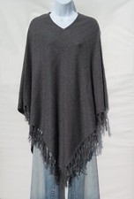 Poncho | 'V-Neck' | Cashmere
