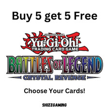 YuGiOh Battles Of Legend: Crystal Revenge - BLCR - Choose Your Cards!