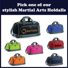 Personalised Karate Holdall Bag Kids Martial Arts Boys Girls Uniform Children's