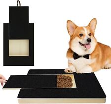 Pet Nail Scratch Board +Built-in Snack Box Nail Care Grind Nails Dog Scratch Pad