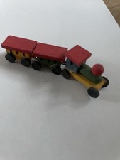 Dolls House Miniature 1:12 Scale Toys Train Children's Room Wooden Accessories