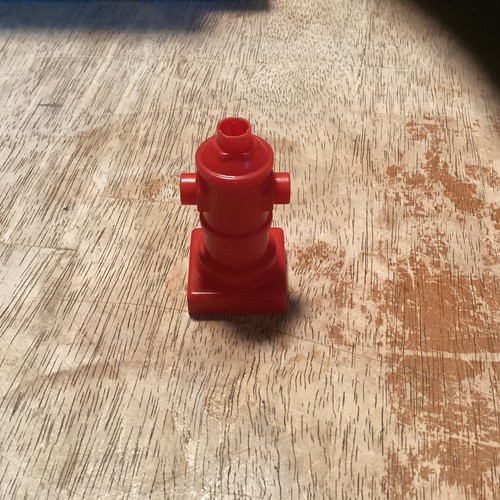 Lego duplo red fire - red,