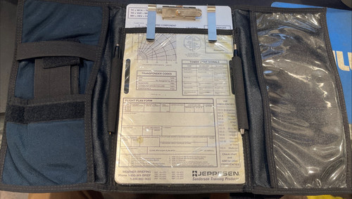 Pilot kneeboard aviation - pilot,