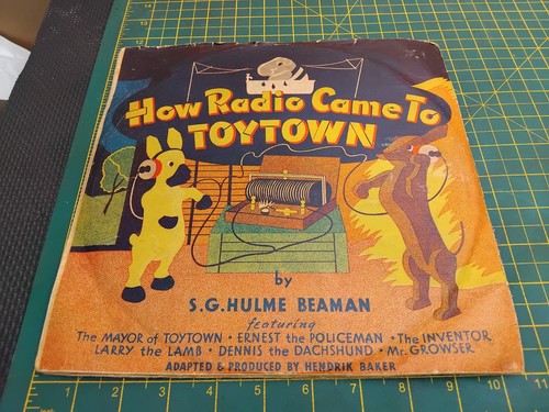 Vtg decca talking - vtg,