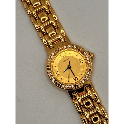 Guess watch gold tone bling - guess,