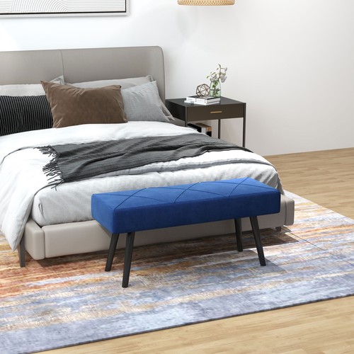Homcom end bed - bed, bench